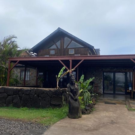 הנגה רואה Ngahu Bungalows Alojamiento Frente Al Mar En El Centro De Rapa Nui מראה חיצוני תמונה